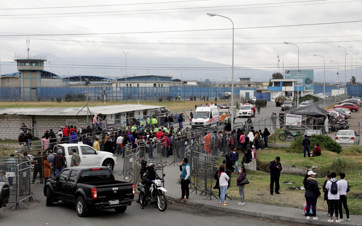 Bạo loạn trong nhà tù ở Ecuador khiến ít nhất 5 người chết
